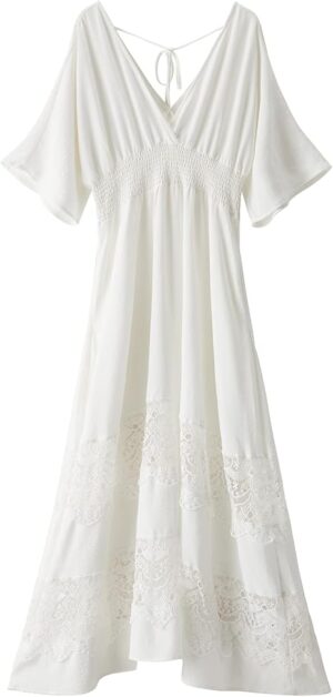 V Neck Party Dress