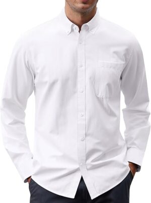 Long Sleeve Dress Shirts with Pocket